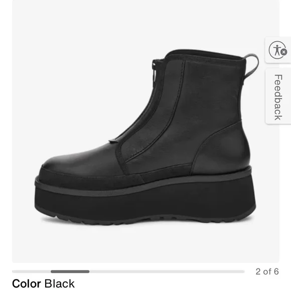 UGG Cityfunc Zip Water-Resistant
Platform Bootie - Picture 2 of 11